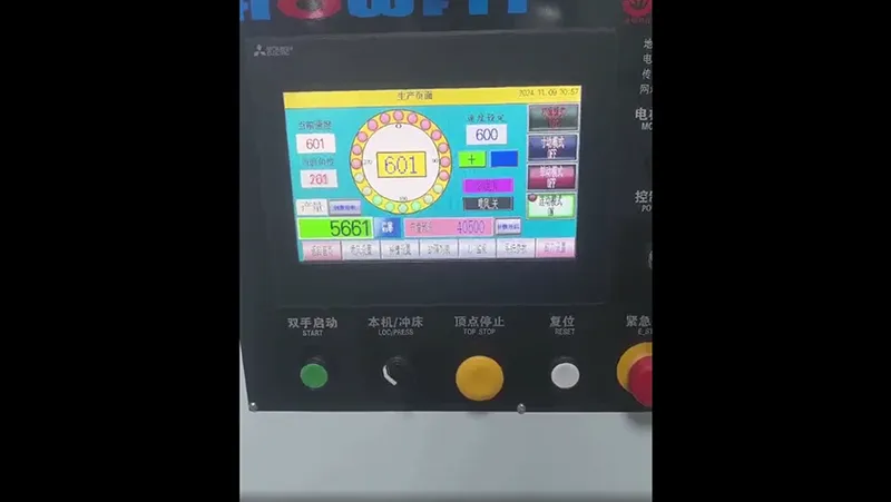 H-65T for square pin terminal stamping – Zhejiang, China