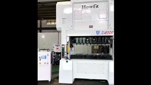 Trial Operation of MDH-200T Straight-Side Press