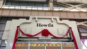 Trial Operation of DDH-400ZW-3700 Straight Side Press