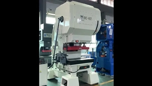 Trial Operation of HHC-85T C-Frame Press