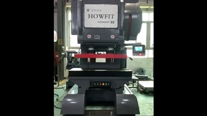Trial Operation of HCW-65E C-Frame Press