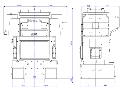 Mechanical Straight Side Press (85 ton), MDH-85T