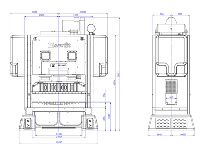 Straight Side Crank Press (360 ton), DDL-360T