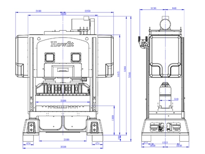 Straight Side Crank Press (360 ton), DDH-360T