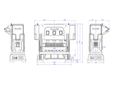 Straight Side Crank Press (550 ton), DDH-550T