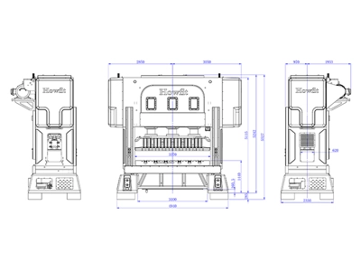 Straight Side Crank Press (630 ton), DDH-630T