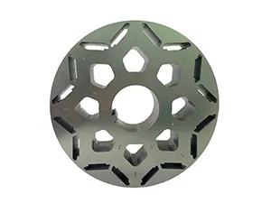 Rotor and stator lamination stamping