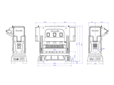 Crank Shaft Straight Side Press, DDH-630T